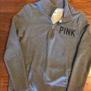 Victoria’s Secret Pink Quarter Zip sweatshirt XS